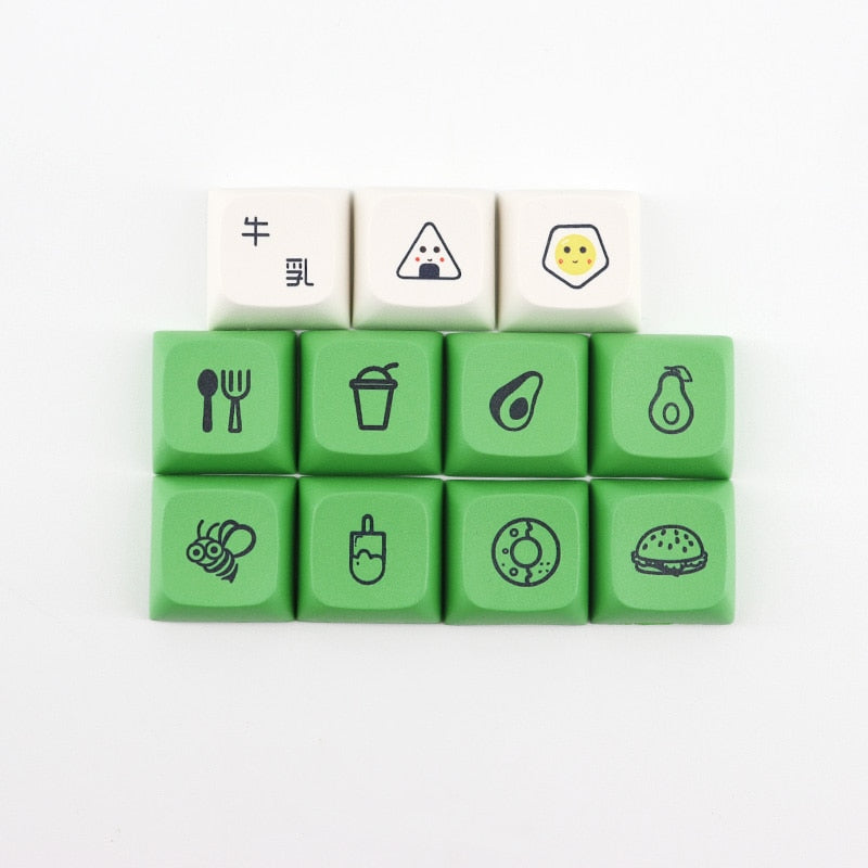 Avocado Keycaps 137 Keys