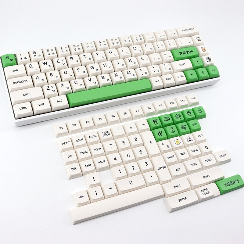 Avocado Keycaps 137 Keys