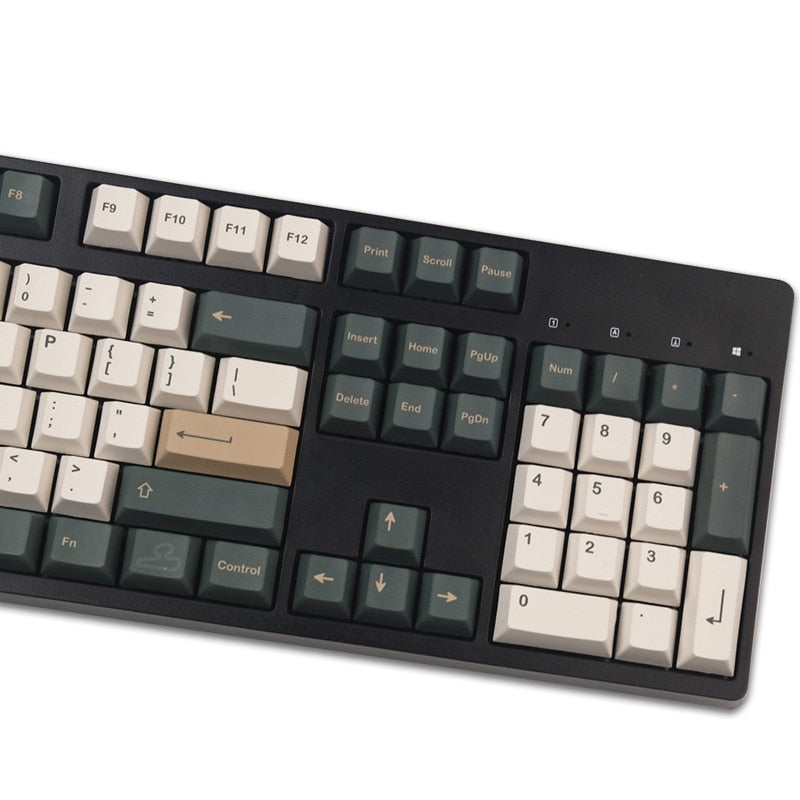 144 Keys GMK British Racing Green Keycaps