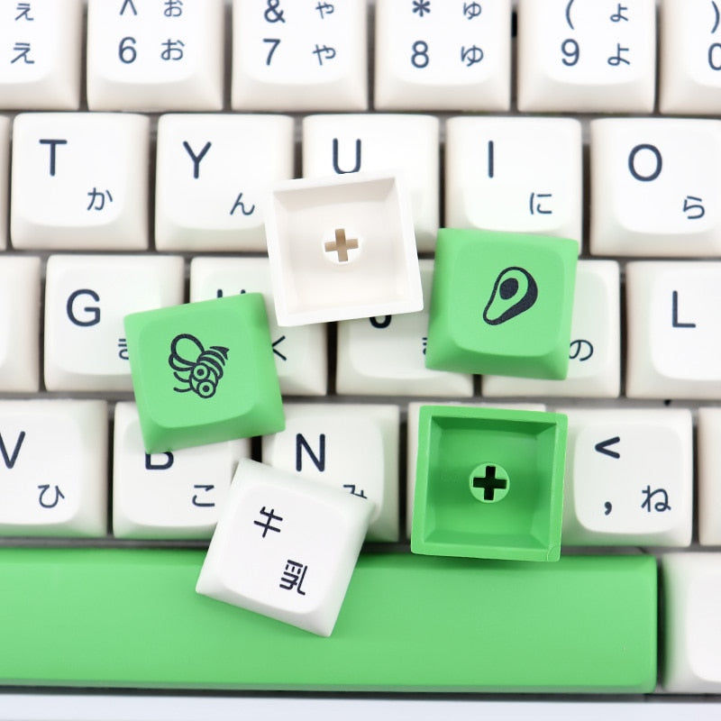 Avocado Keycaps 137 Keys