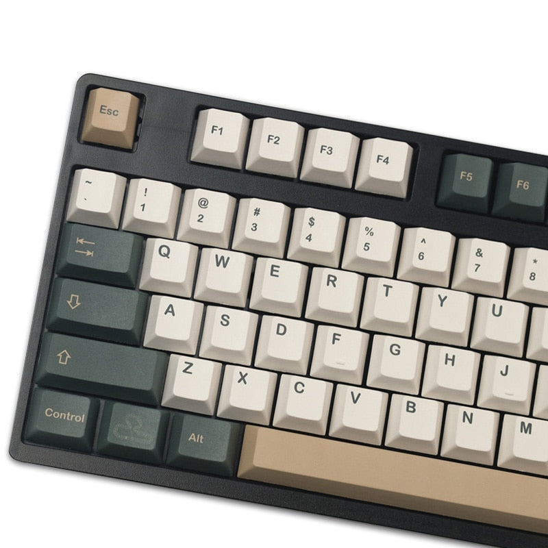 144 Keys GMK British Racing Green Keycaps